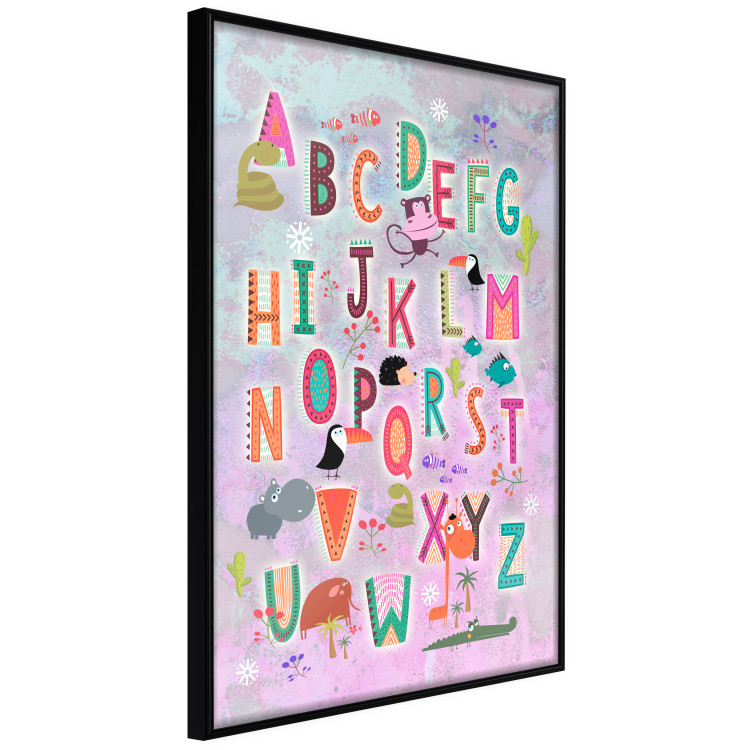 Poster Cheerful Alphabet [Poster] 143494 additionalImage 4