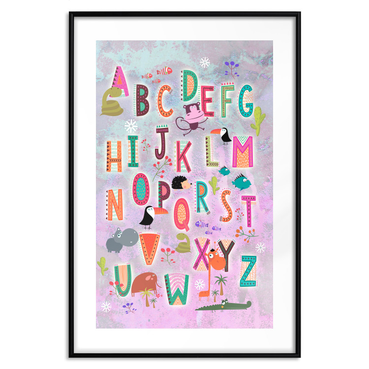 Poster Cheerful Alphabet [Poster] 143494 additionalImage 27