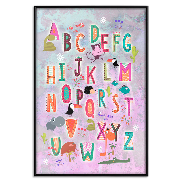 Poster Cheerful Alphabet [Poster] 143494 additionalImage 17