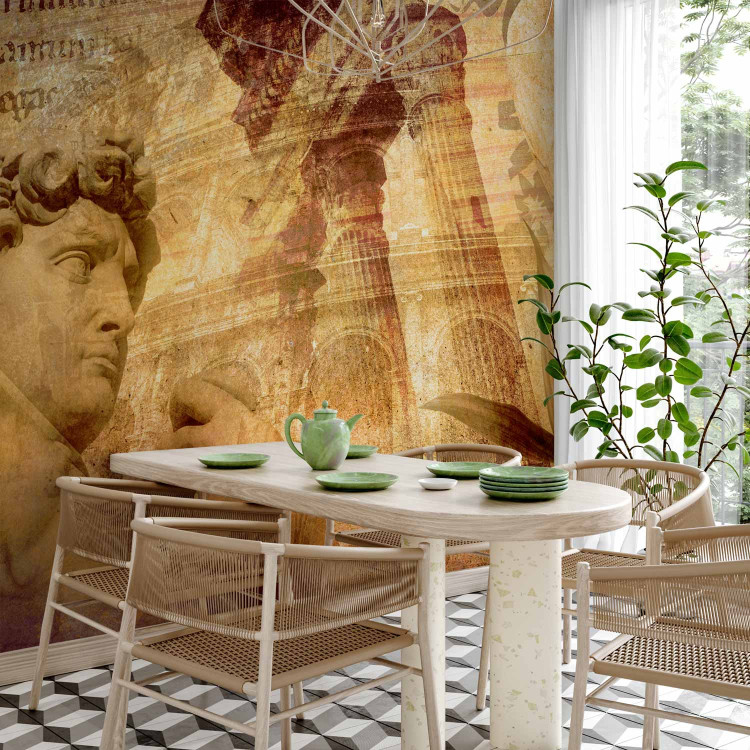 Photo Wallpaper Greek Architecture - Mythological Collage in Greek Style with David 59794 additionalImage 7