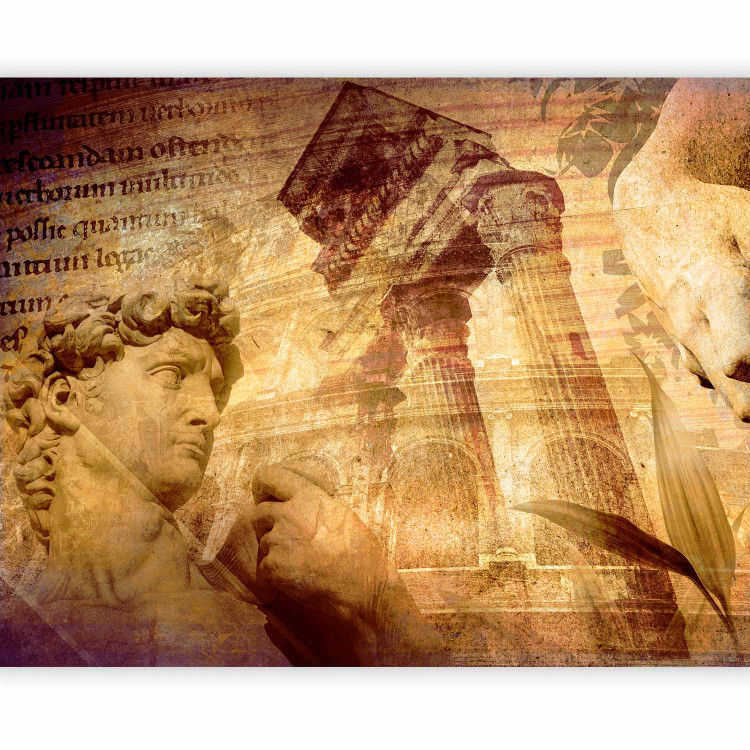 Photo Wallpaper Greek Architecture - Mythological Collage in Greek Style with David 59794 additionalImage 5