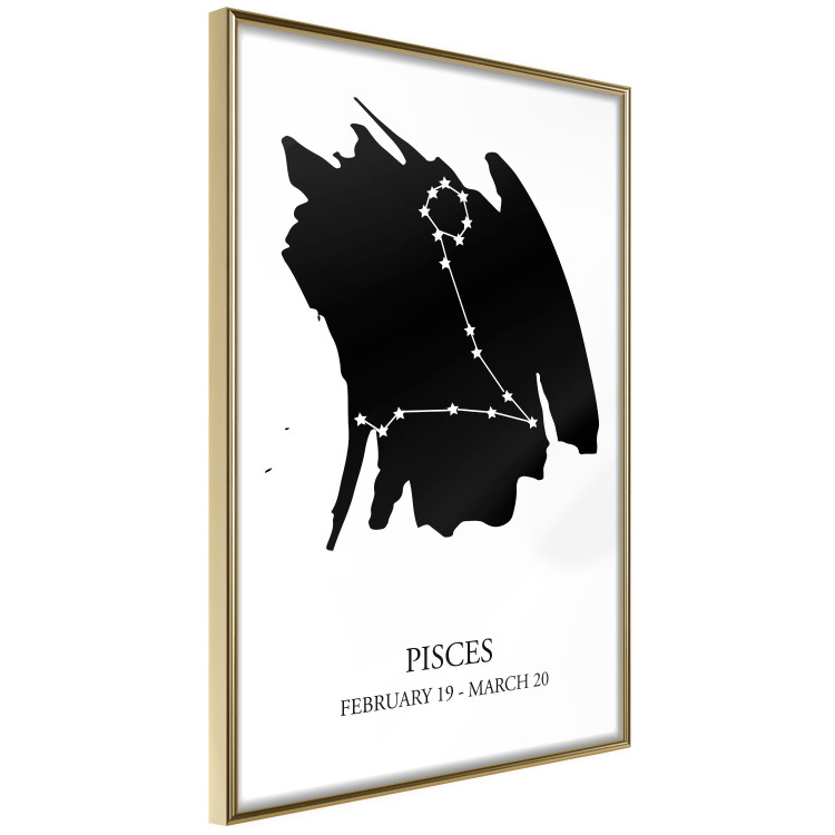 Wall Poster Zodiac signs: Pisces - star constellation with English texts 114805 additionalImage 14