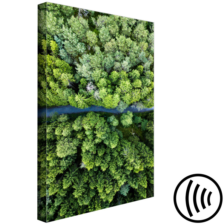 Canvas Print Road Through Forest (1 Part) Vertical 116405 additionalImage 6