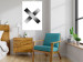 Wall Poster Crosses on White - black and white geometric abstract composition 116605 additionalThumb 17