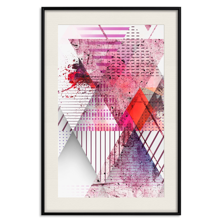Poster Abstract Triangle - colorful geometric abstraction in triangles 117205 additionalImage 19