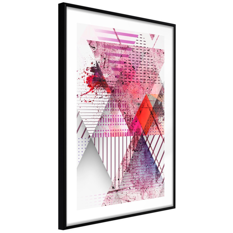 Poster Abstract Triangle - colorful geometric abstraction in triangles 117205 additionalImage 13