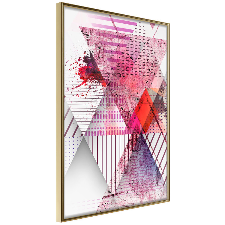 Poster Abstract Triangle - colorful geometric abstraction in triangles 117205 additionalImage 14