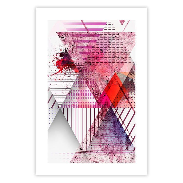 Poster Abstract Triangle - colorful geometric abstraction in triangles 117205 additionalImage 18