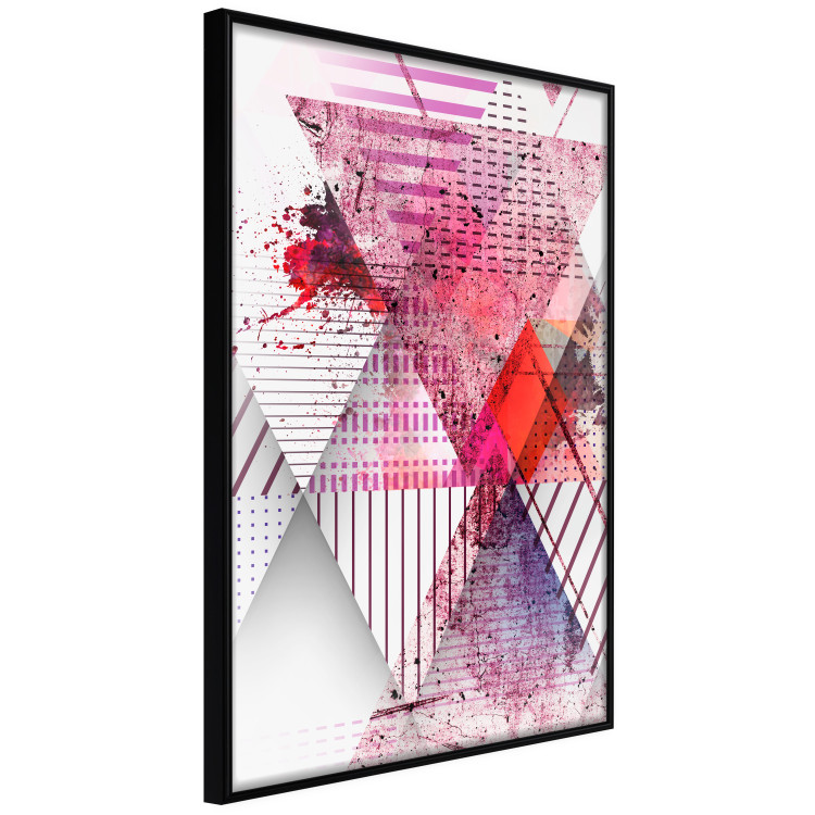 Poster Abstract Triangle - colorful geometric abstraction in triangles 117205 additionalImage 10