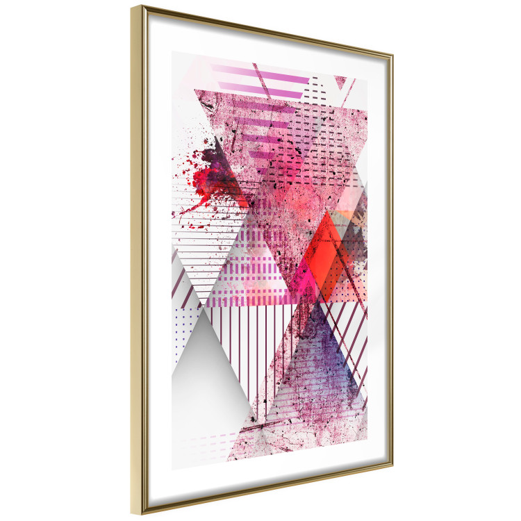 Poster Abstract Triangle - colorful geometric abstraction in triangles 117205 additionalImage 8