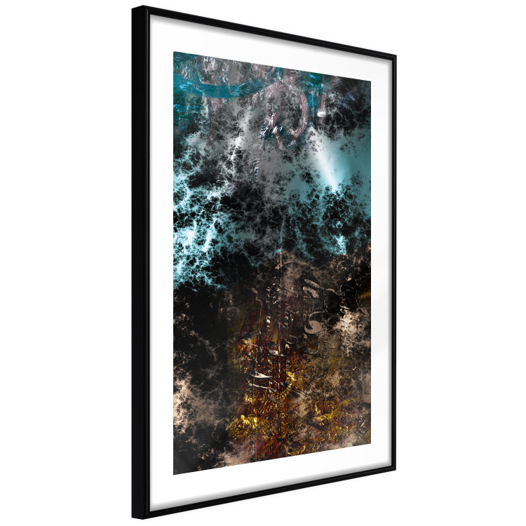 Wall Poster Andromeda - abstract composition with space in dark colors 117605 additionalImage 11