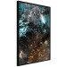 Wall Poster Andromeda - abstract composition with space in dark colors 117605 additionalThumb 10