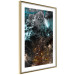 Wall Poster Andromeda - abstract composition with space in dark colors 117605 additionalThumb 6