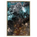 Wall Poster Andromeda - abstract composition with space in dark colors 117605 additionalThumb 16