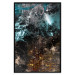Wall Poster Andromeda - abstract composition with space in dark colors 117605 additionalThumb 18