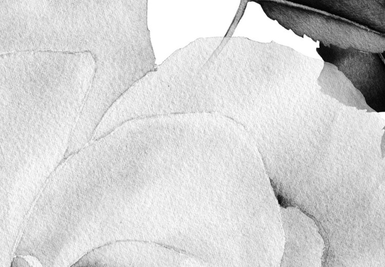 Canvas Art Print Elegant flower buds - elegant graphic with a floral motif 123805 additionalImage 4