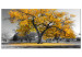Large canvas print Autumn in the Park (Gold) II [Large Format] 125605