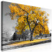 Large canvas print Autumn in the Park (Gold) II [Large Format] 125605 additionalThumb 3
