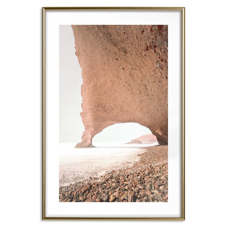 Poster Legzira - maritime landscape of an attractive rock on a rocky beach 129505 additionalImage 14