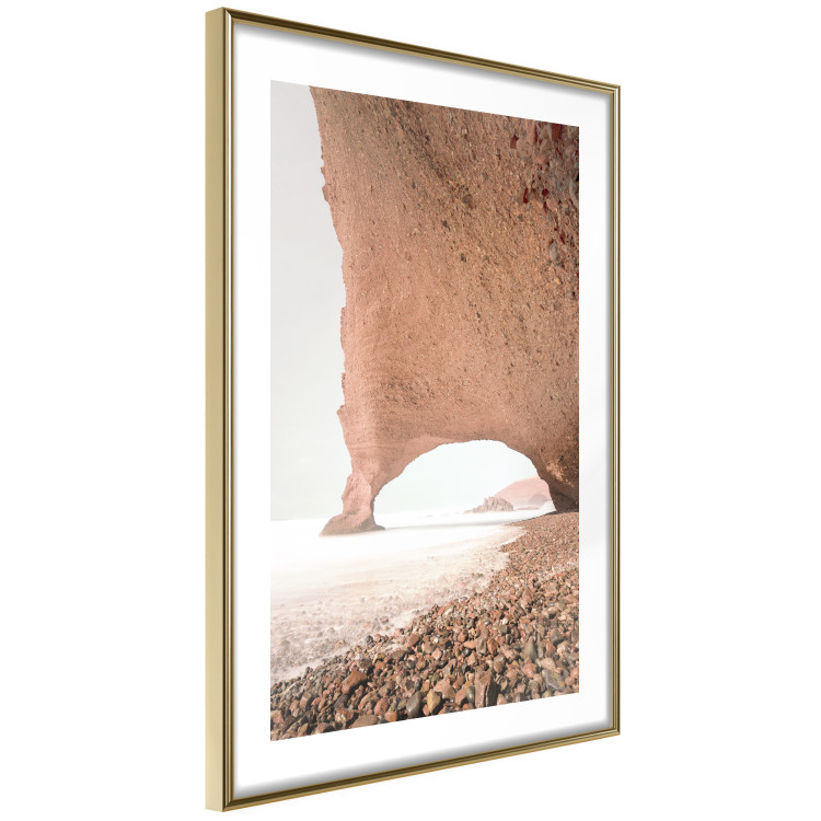 Poster Legzira - maritime landscape of an attractive rock on a rocky beach 129505 additionalImage 7