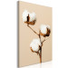 Canvas Soft Saturation (1-piece) Vertical - white flower in boho style 130505 additionalThumb 2