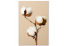 Canvas Soft Saturation (1-piece) Vertical - white flower in boho style 130505