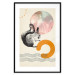Poster Little Fox - animal among colorful abstract figures 131805 additionalThumb 17