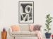 Wall Poster Love in Grays - white texts with imitation of 3D effect on a light background 135505 additionalThumb 9