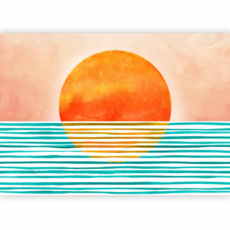 Wall Mural Magic of the Sun - Sea Landscape in vivid Colors 137905 additionalImage 1