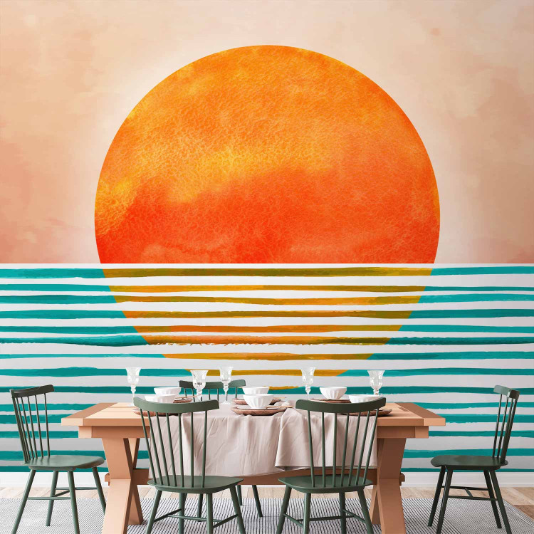 Wall Mural Magic of the Sun - Sea Landscape in vivid Colors 137905 additionalImage 6
