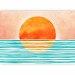 Wall Mural Magic of the Sun - Sea Landscape in vivid Colors 137905 additionalThumb 5