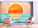 Wall Mural Magic of the Sun - Sea Landscape in vivid Colors 137905