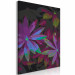 Paint by number Tropical Charm - Pointed Leaves in Green, Purple and Burgundy Colors 146205 additionalThumb 6