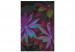 Paint by number Tropical Charm - Pointed Leaves in Green, Purple and Burgundy Colors 146205 additionalThumb 4