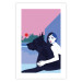 Wall Poster Woman and Dog - Minimalist Vector Illustration 149705 additionalThumb 22