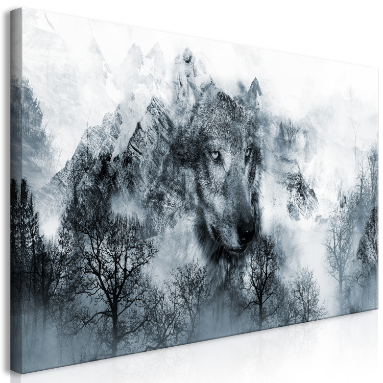 Large canvas print Mountain Landscape with a Wolf II [Large Format] 150805 additionalImage 3