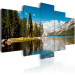 Canvas Print A mountain lake in early summer 58505 additionalThumb 2