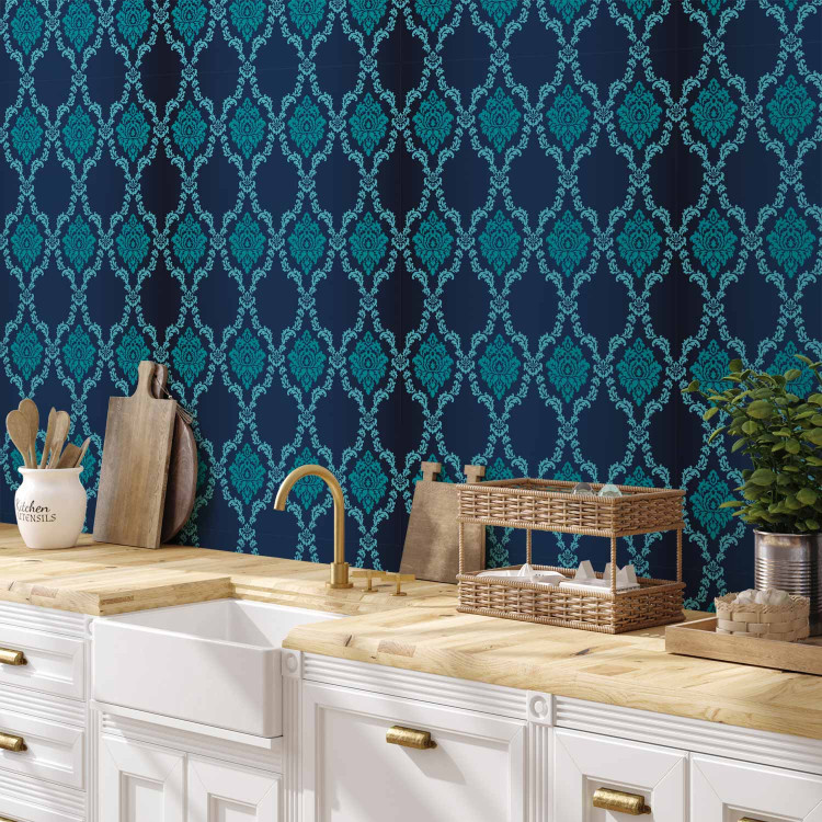 Wallpaper Blooming  turquoise 89405 additionalImage 9