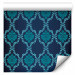 Wallpaper Blooming  turquoise 89405 additionalThumb 1