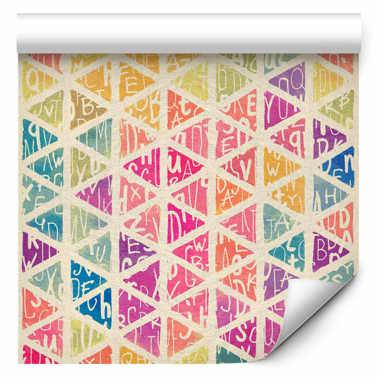Wallpaper Letters nad Triangles 108315 additionalImage 1