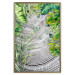Wall Poster Wild Thing - botanical composition with tropical leaves and text 114315 additionalThumb 14