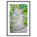 Wall Poster Wild Thing - botanical composition with tropical leaves and text 114315 additionalThumb 17