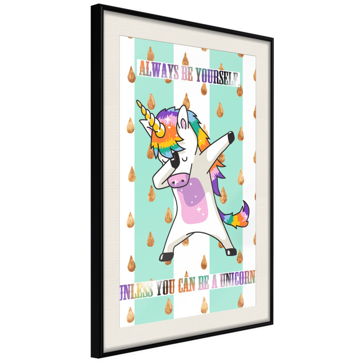 Wall Poster Always be yourself - fun colorful composition with messages for children 114415 additionalImage 3