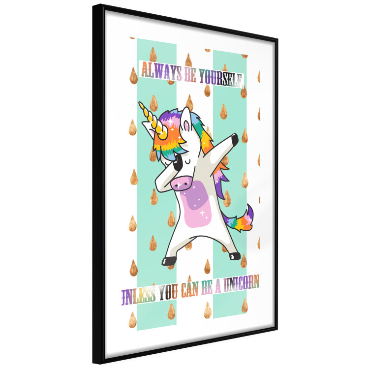 Wall Poster Always be yourself - fun colorful composition with messages for children 114415 additionalImage 13