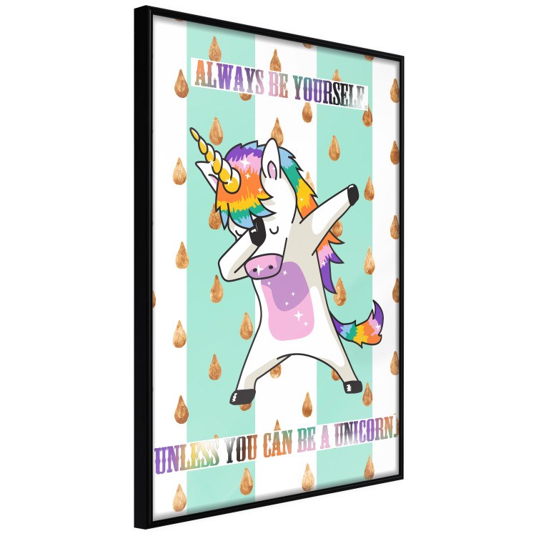Wall Poster Always be yourself - fun colorful composition with messages for children 114415 additionalImage 10
