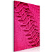 Canvas Exploring Shapes (1-part) - Pink Trends on Textured Background 115015 additionalThumb 2