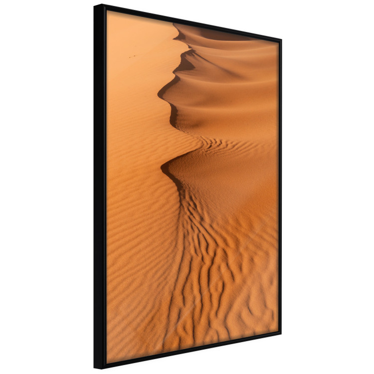 Wall Poster Sandy Shapes - orange-brown desert landscape in Morocco 116515 additionalImage 12