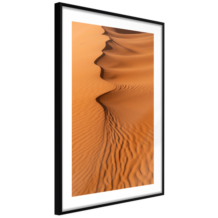 Wall Poster Sandy Shapes - orange-brown desert landscape in Morocco 116515 additionalImage 11
