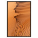 Wall Poster Sandy Shapes - orange-brown desert landscape in Morocco 116515 additionalThumb 24