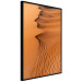 Wall Poster Sandy Shapes - orange-brown desert landscape in Morocco 116515 additionalThumb 10
